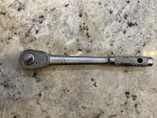 Vintage Indestro 3201 1/2 " Drive Ratchet Made In Usa Chicago Great