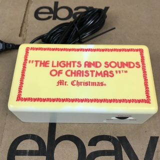 Vintage Mr.  Christmas The Lights And Sounds Of Christmas 1.  Q1