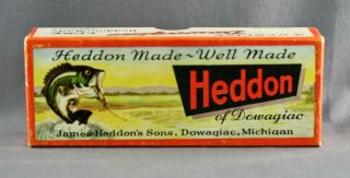 Vintage Heddon Box Only 8350plxr - - Zig - - Wag - - -