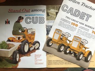 1964 International Harvester Cub Cadet Tractor Sales Brochure 64 2