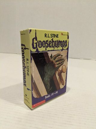 Goosebumps Box Set (books 1 - 4) R.  L.  Stine Series 1992 Vintage
