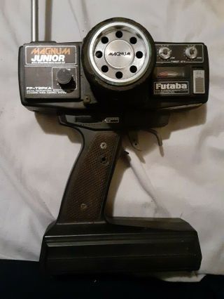 Vintage Futaba Magnum Jr.  Junior Fp - T2pka Rc Car Radio Control.