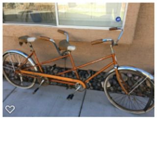 Schwinn Bicycle Parts Vintage Pedals,  Seats & Fenders 26 " Tandem