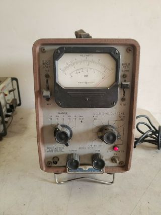 Vintage Hewlett Packard Hp Model 430c Microwave Power Meter
