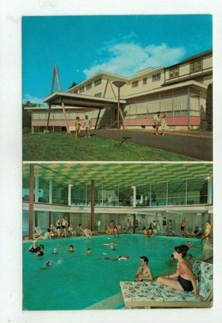 Ny Loch Sheldrake York Vintage Post Card - Karmel Hotel