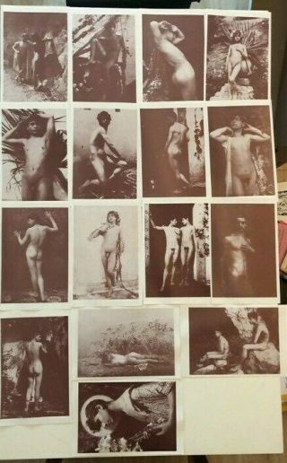 16 Baron Wilhelm Von Gloeden Sepia Prints Folio Nude Gay Male