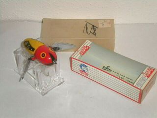 Vintage Heddon Crazy Crawler Lure W/ Box 9120 Yrh - Plastic