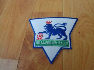 Vintage Fa Premier League Crest Emblem Sew On Cloth Patch Badge