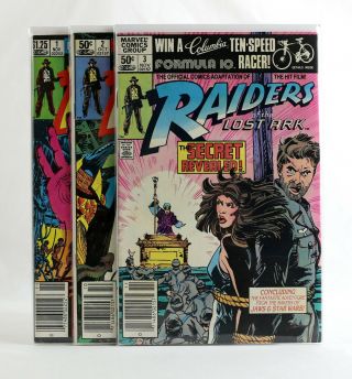 Marvel Indiana Jones Raiders Of The Lost Ark Comic Complete Set Vintage 1981