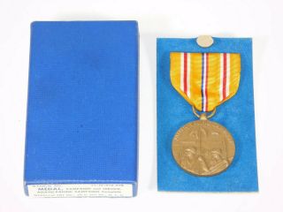 Vintage Wwii Us Army Asiatic Pacific Campaign Service Medal Ribbon Honor Award
