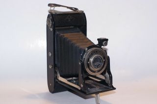Vintage Agfa Ansco Folding Bellows Film Pd - 16 Camera