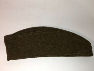 Vintage Ww1 U.  S.  Army Wool Hat Size 7 1/8,  Not Perfect