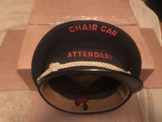 Vintage Attendant / Chair Car Railway Railroad Train Hat