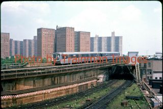 Subway Slide (orig. ) : Nycta Soac Train,  Coney Island,  Brooklyn - 1974