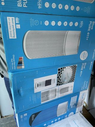 Blueair Blue Pure 411,  Air Purifier 185 Sq Ft - This Is The Larger " Plus " Model