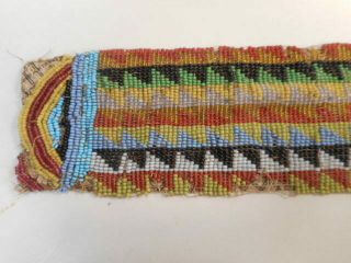 Mid.  to Late 19th Century Native American Beaded Belt 2