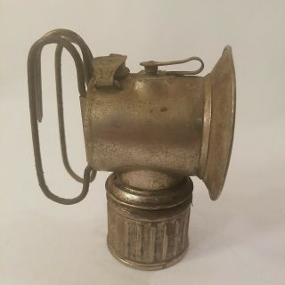 Vintage Coal Miners Justrite 1915 Carbide Lamp
