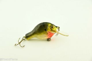Vintage Bagley Small Fry Bream Antique Fishing Lure Md20