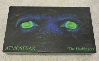 Vintage 1995 Atmosfear The Harbingers Vhs Board Game Complete Mattel Complete