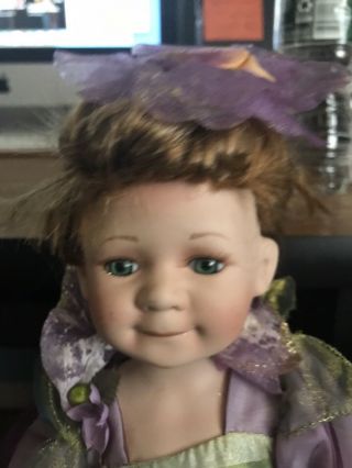 Vintage Porcelain Fairy Doll