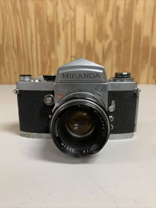 Miranda G 35mm Camera W/ 5cm F1.  9 Lens Vintage Film Camera Retro Not
