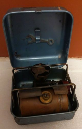 Vintage Optimus 8r Backpacking Camp Stove Made In Sweden Parts Or Project Nr