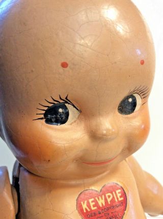 Antique Vintage Kewpie Doll by Rose O ' Neil made early 1900 USA 2