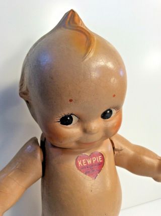 Antique Vintage Kewpie Doll by Rose O ' Neil made early 1900 USA 3