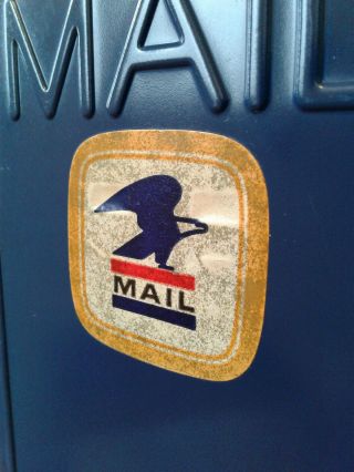 Vintage Brumberger U.  S.  Mail USPS Postal Mailbox 9 