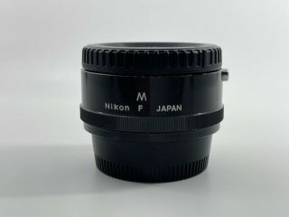 Vintage Nikon F M Extension Tube For Nikon Nikkor 55mm Macro Lens,