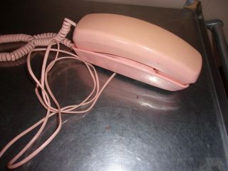 Vtg Trim Line Touch Tone Pink Princess Telephone Unisonic Wall Or Desk