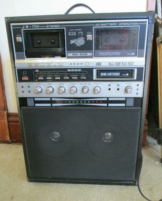 Vintage The Singing Machine Karaoke Sm - 7700 Cassette 8 Track Player Parts