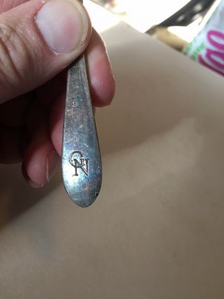 Great Northern Railway Gn Hutton Pattern Dining Car Spoon