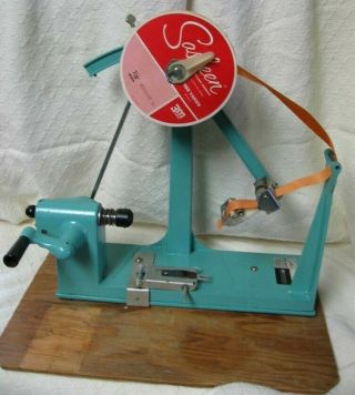 Vintage 3m Sasheen S - 72 Bow Making Machine With 100 Pins And Ribbon