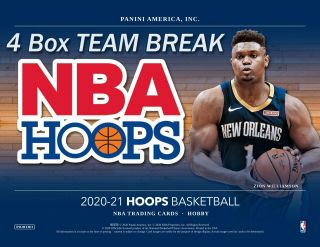 Golden State Warriors 2020 - 21 Panini Hoops Basketball 4 Box Team Break 1