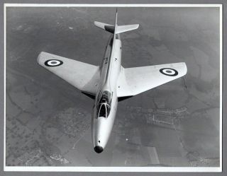 Hawker Hunter F1 Large Vintage Manufacturers Photo Raf 2