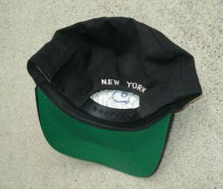 Vintage York Giants NAVY BLUE WHITE SCRIPT Baseball Cap Hat Snapback 3