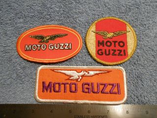 Moto Guzzi Patches Nos 3 - 3