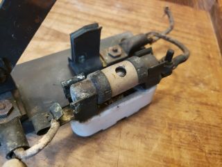 Antique Copper Antenna Ground Knife Switch Throw Switch Frankenstein Steampunk 2