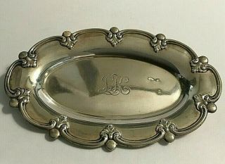 Antique Tiffany & Co.  Makers 5397 Sterling Silver 4 3/4  Pin Tray Dish 43g
