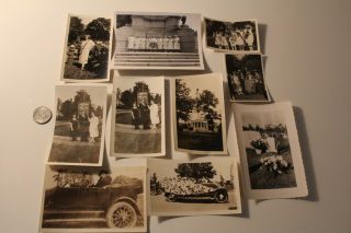 10 Vintage Photos Daughters Of The Confederacy Doc Richmond,  Va Monuments