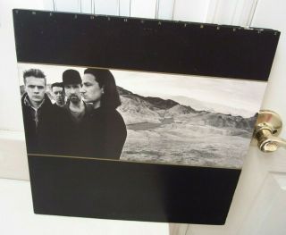 Vintage Vinyl Lp - U2 - Joshua Tree - With Poster