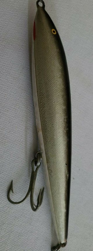 Vintage early RAPALA Finnish Minnow Balsa Lure Hand Painted 2