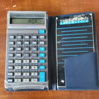 Texas Instrument Ti - 35 Plus Scientific Calculator Vintage W/ Cover & Quick Guide