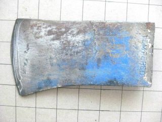 Vintage Unbranded Axe Head Marked Tempered