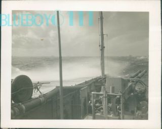 Ww2 Navy Escort Carrier Hms Emperor Storm North Atlantic 1944 5 X 4 V2