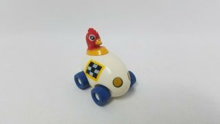 Vintage Tonka Gigglers Chicken And Egg Car Toy Decent