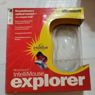 Microsoft Intellimouse Explorer Optical Mouse Usb B75 - 00001 Vintage Box Only