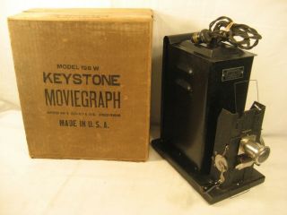 Antique Keystone Moviegraph Model 198w With The Box