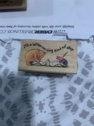 Disney Rare Winnie The Pooh Stamp - A Letter Writing Kind Of Day 720d - Vtg 1994